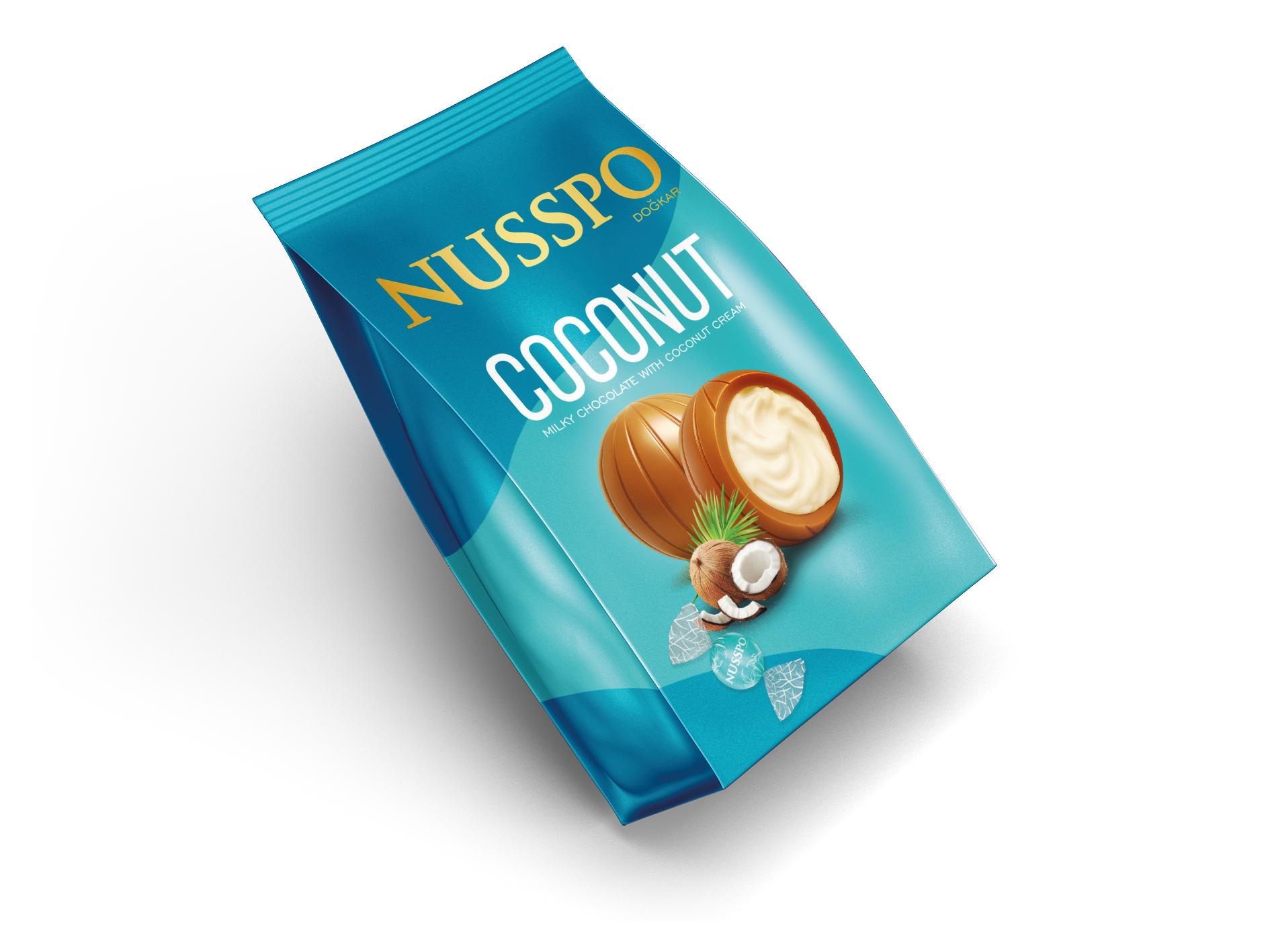 Chocolat au lait à la crème de noix de coco | Nusspo