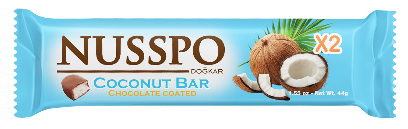Chocolat à la noix de coco 44 g | Nusspo