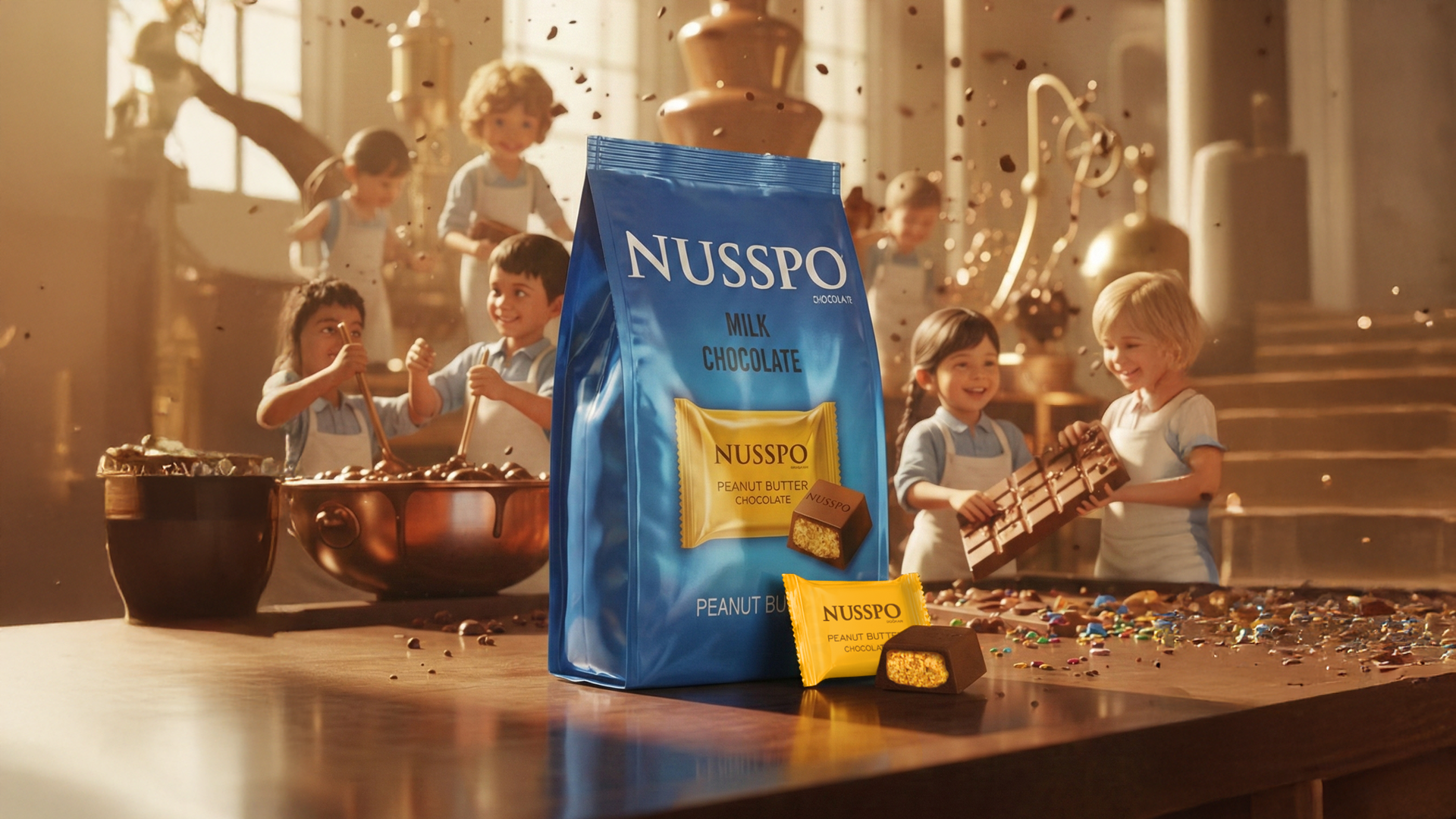Chocolat au lait au beurre de cacahuète | Nusspo